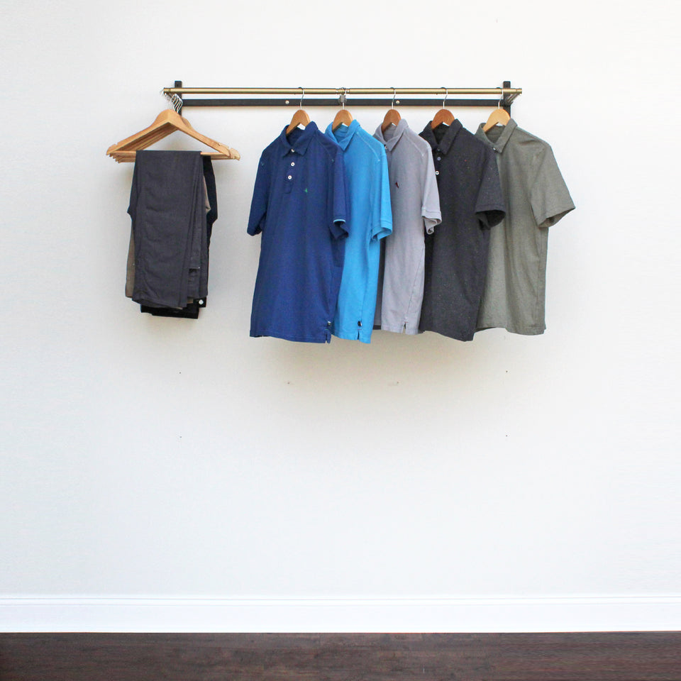 Industrial Clothing Rack