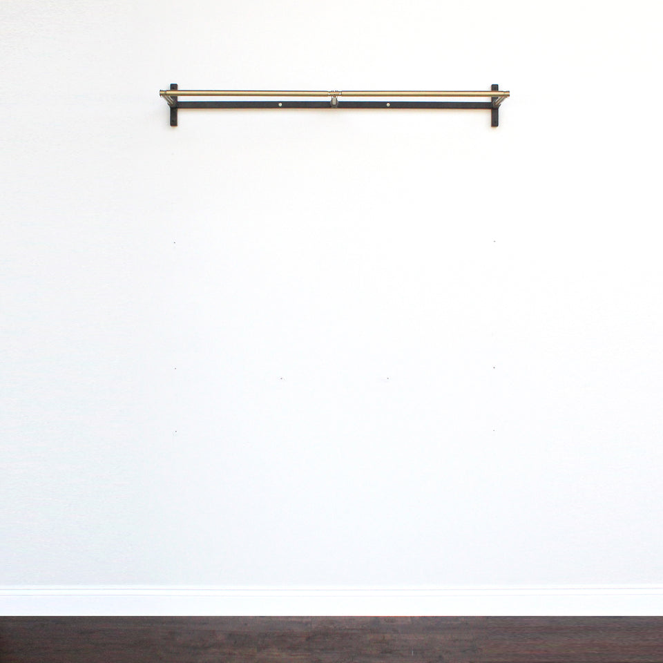 Minimalist Clothing Display Rack