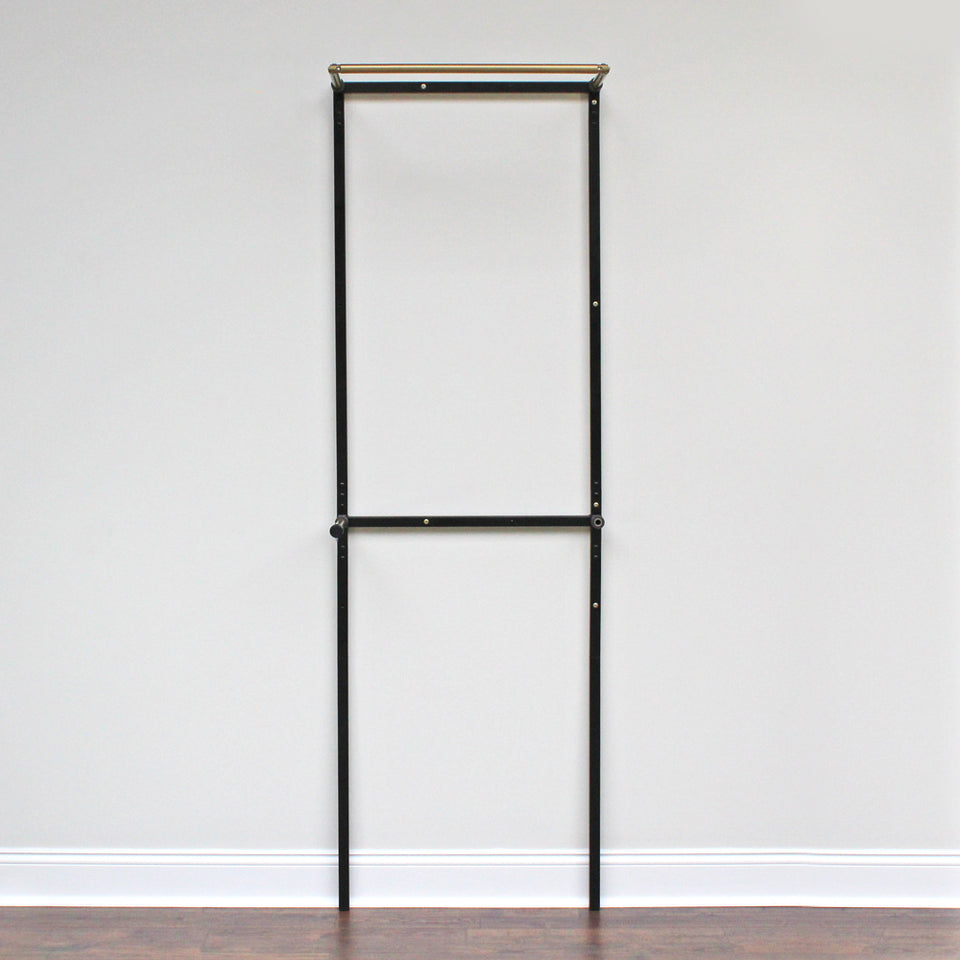 Minimalist Clothing Display Rack