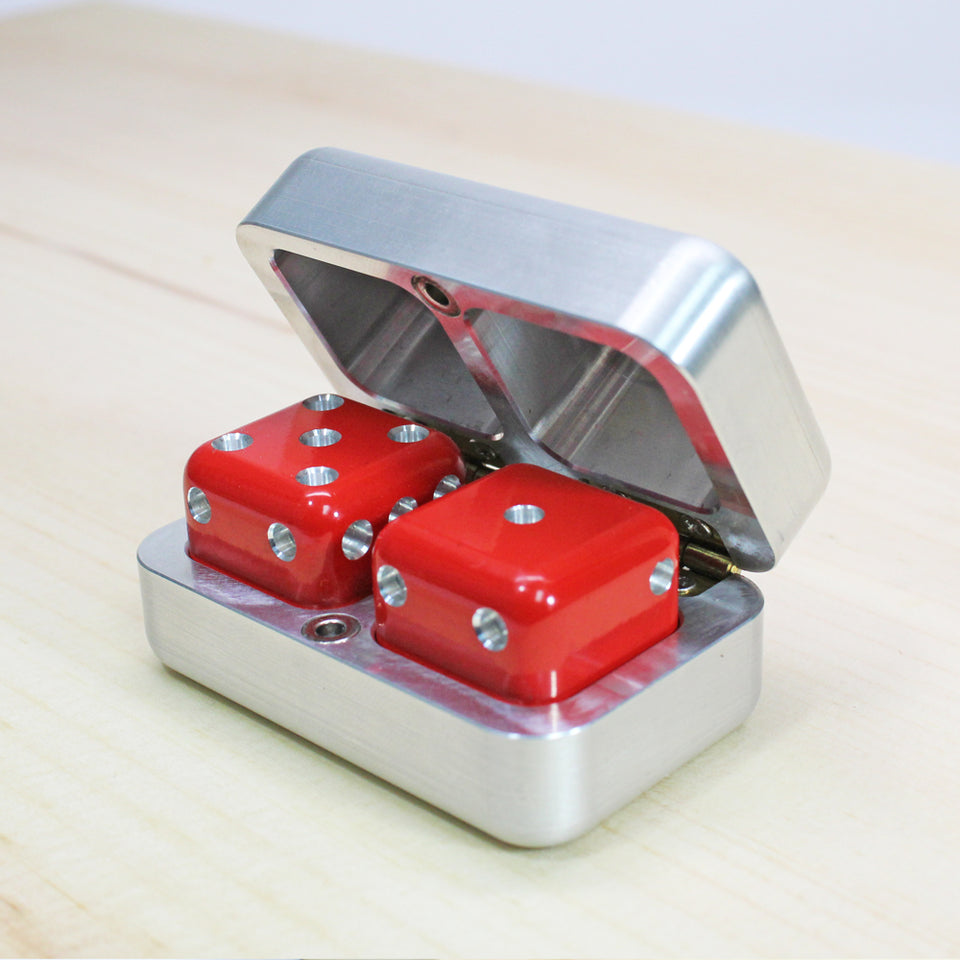 Aluminum Dice with Box