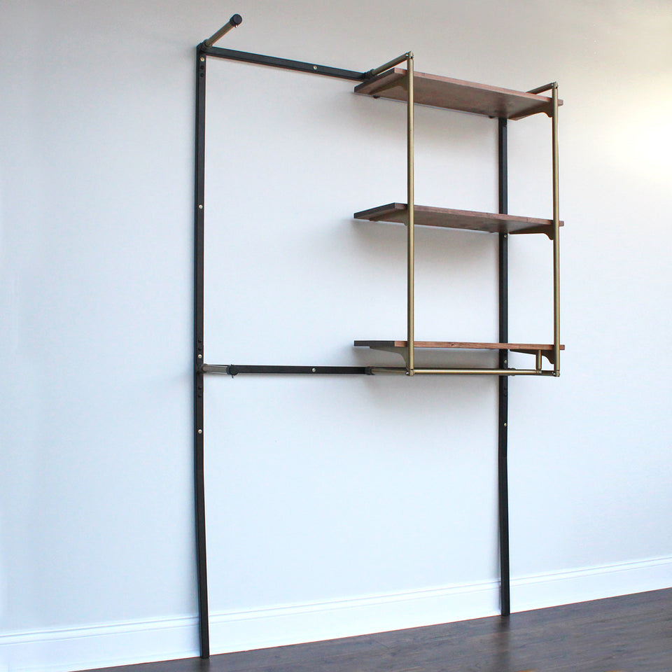 Minimalist Retail Display Clothing Rack