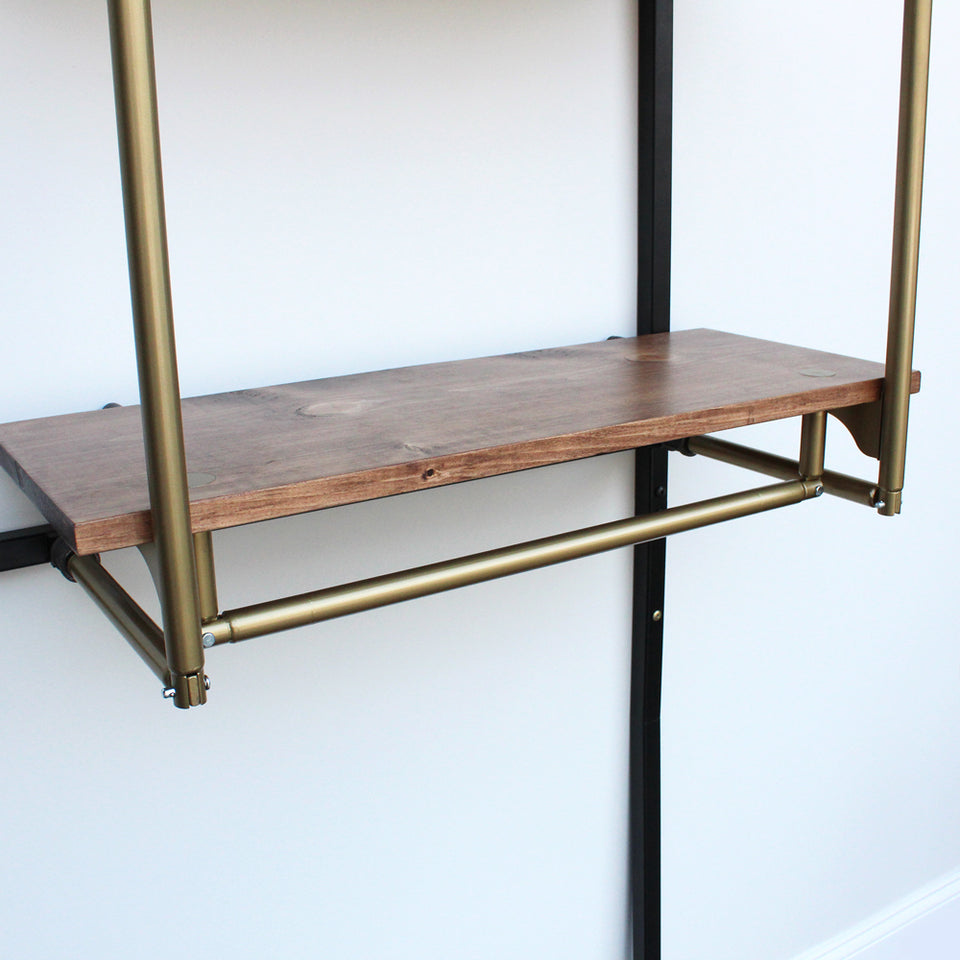 Wood Shelf Retail Display Rack